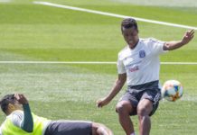 Giovani Dos Santos entrena con la Selección Mexicana