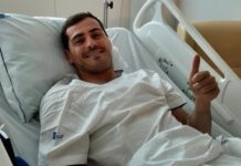 Iker Casillas y su primera imagen tras sufrir un infarto