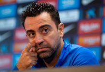 Xavi y el Barcelona con destino a Europa League