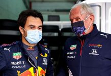 F1: Helmut Marko sí habló con Pierre Gasly antes de la renovación de Checo.