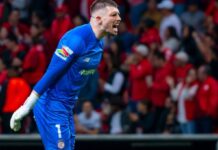 Tiago Volpi goleador