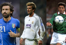 Pirlo, Beckham y Peláez: Integrantes de la 12ª generación del Salón de la fama