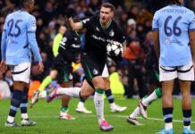 Santiago Giménez regresa con gol y empata ante el Manchester City