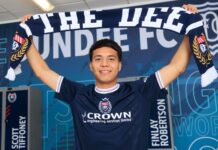 Víctor ‘Chespi’ López está listo para debutar con el Dundee FC