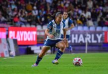 Charlyn Corral hace historia en la Liga MX Femenil con su anotación #21