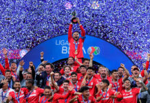 Tolca, bicampeón del futbol mexicano